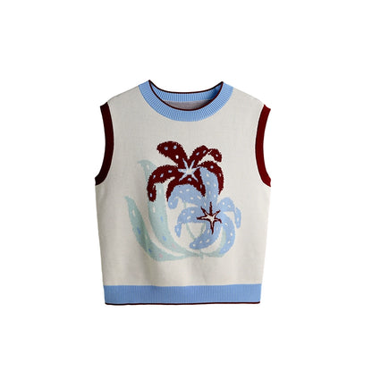 Original Lily Jacquard Tencel Vest Skirt Set-Up