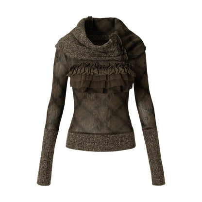 Vintage Retro Wool Knit Sweater