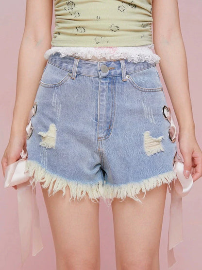 Summer high waist shorts