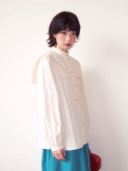 Summer retro loose shirt