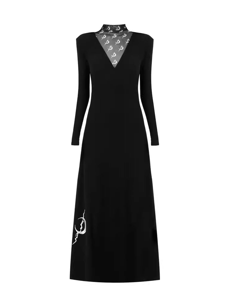 Original slim long dress