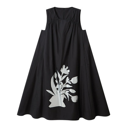 Floral Sleeveless Summer Dress