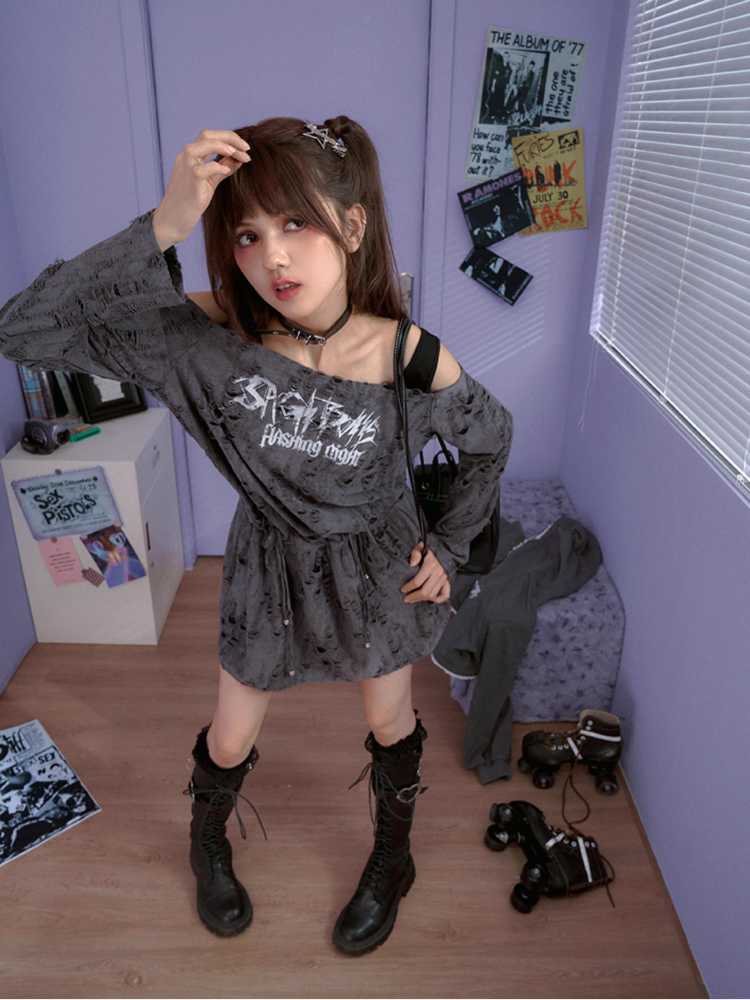 Punk style cool dress