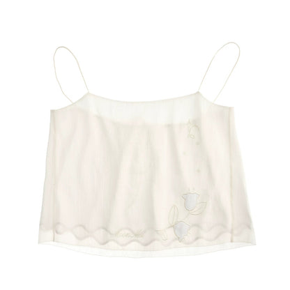 Lily of the Valley Embroidered Camisole Set-Up