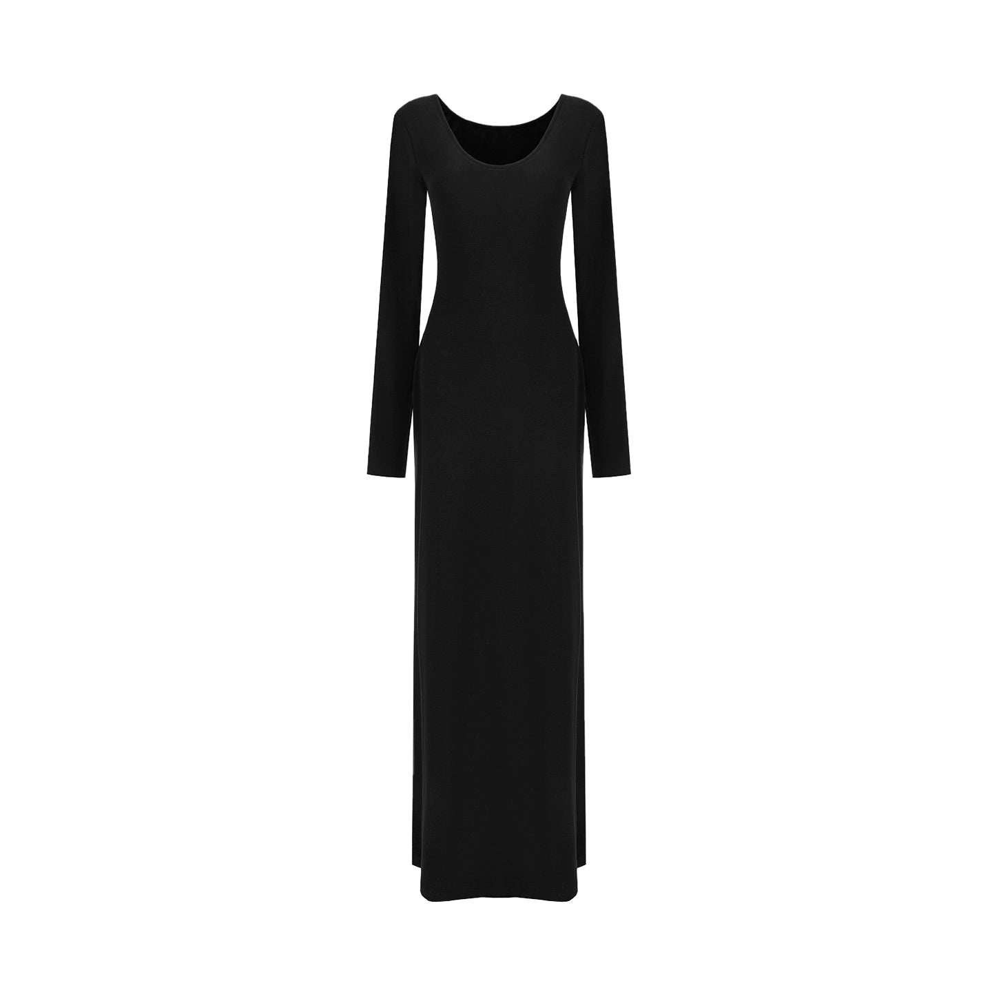 Black Slim Long Dress