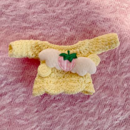 Herbst-Engel gestrickte Haarspange