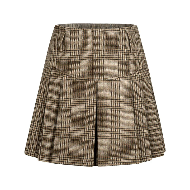 Pleated Skirt Suit