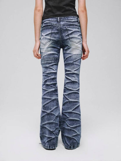 Stretch bootcut jeans