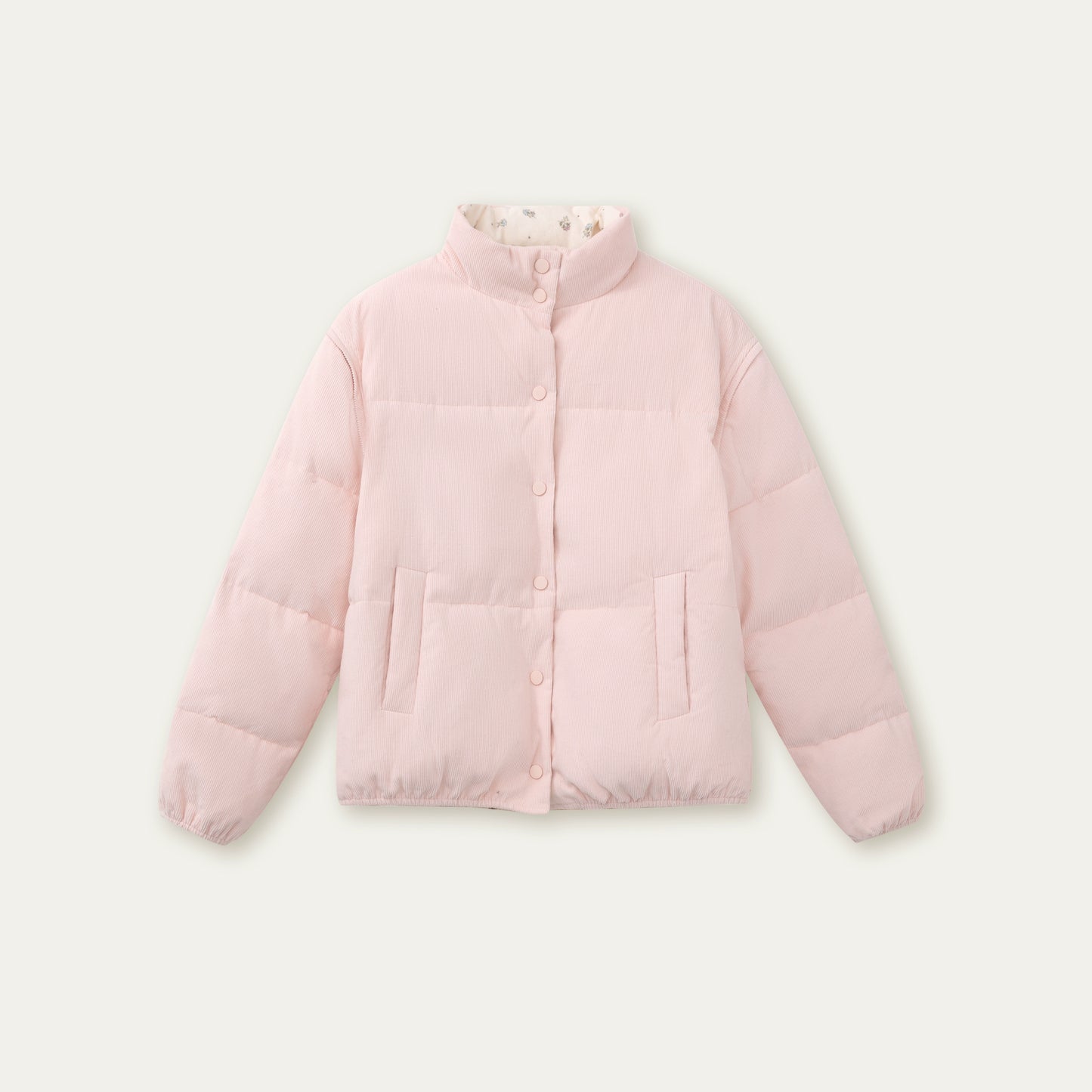 Sunset Floral Corduroy Jacket Set-Up