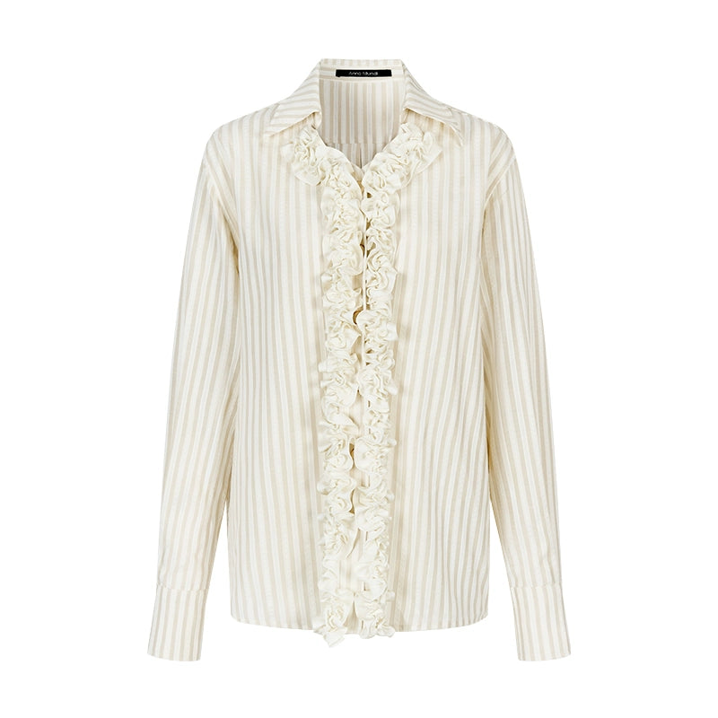 Three Dimensional Lace Shirt