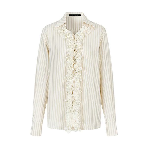 Three Dimensional Lace Shirt