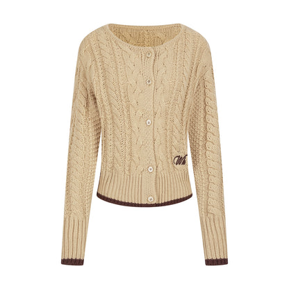 Twist Knitted Cardigan