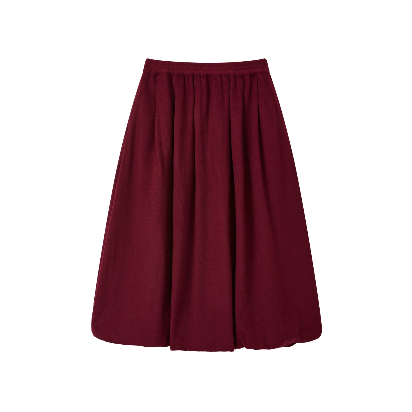 Velvet Knit Midi Skirt