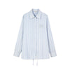 Blau-Shirt