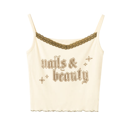 Vintage Lace Tank Top