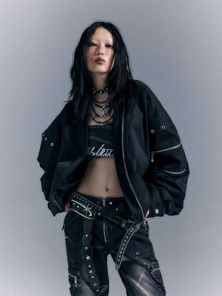 Street punk retro jacket