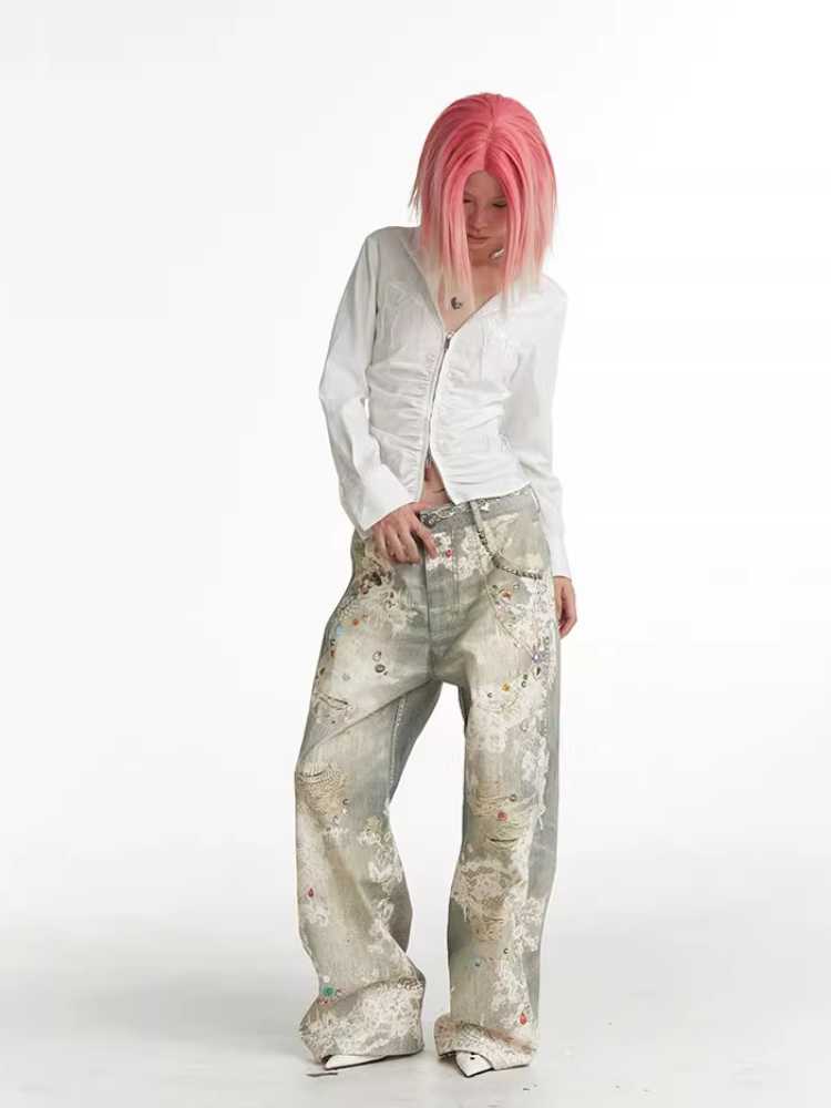 Original print pants