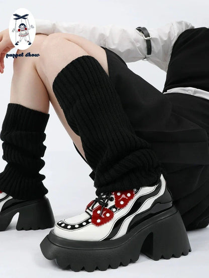 Retro platform shoes