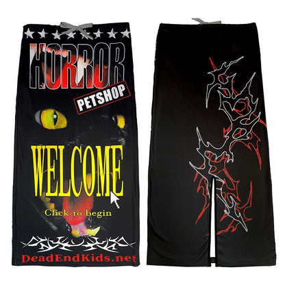 Punk Hot Girl Sweatshirt Skirt