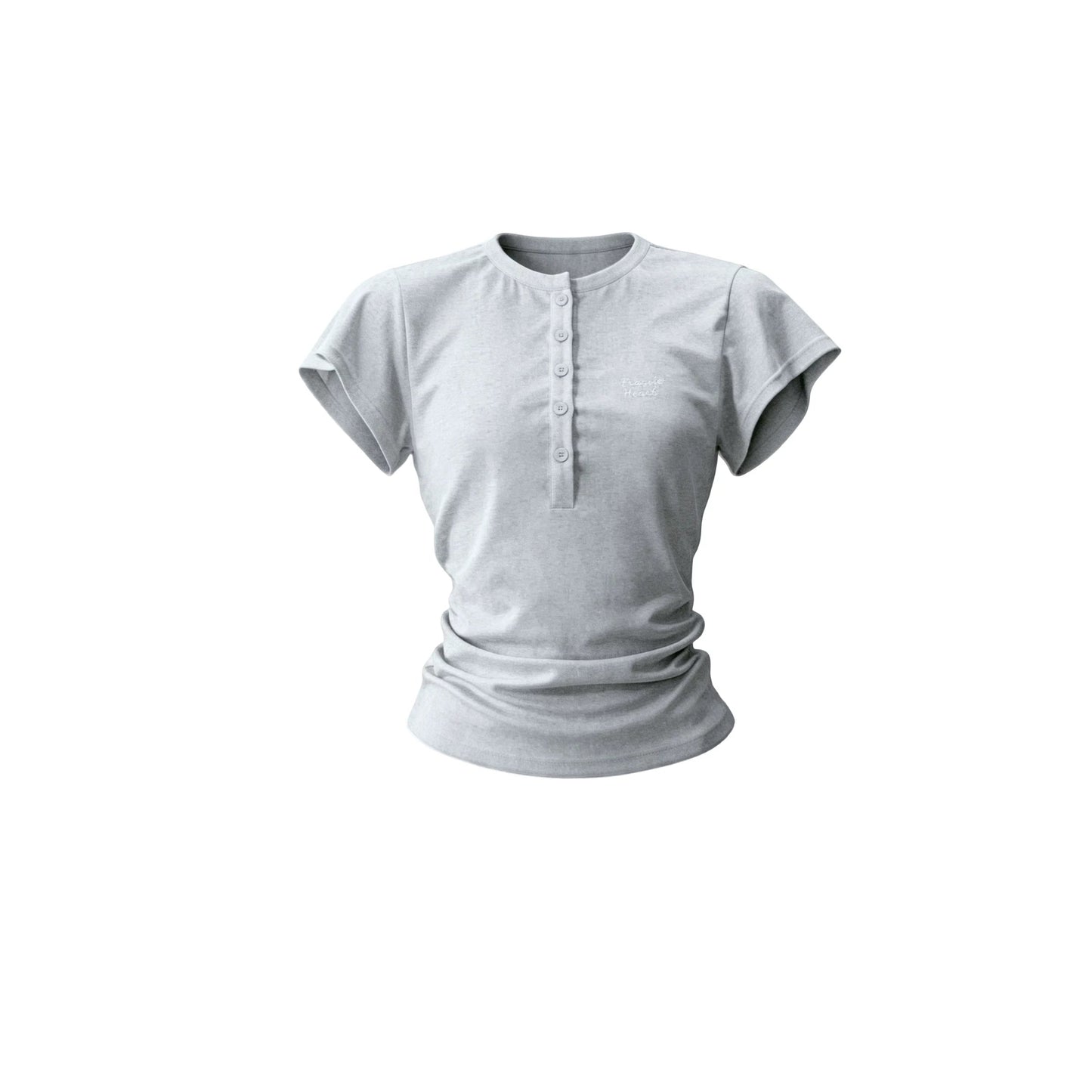 Henry Collar Slim-Fit T-Shirt Set-Up