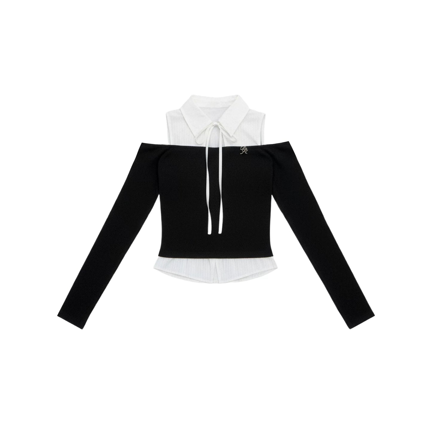 Slim-Fit Off-Shoulder Top Set-Up