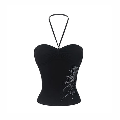 Rhinestone Twist Tube Top
