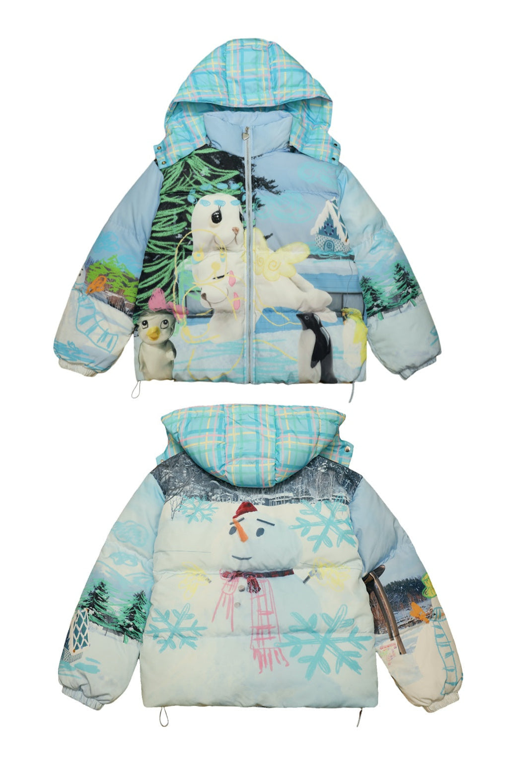 Snowman Down Winter Jacket