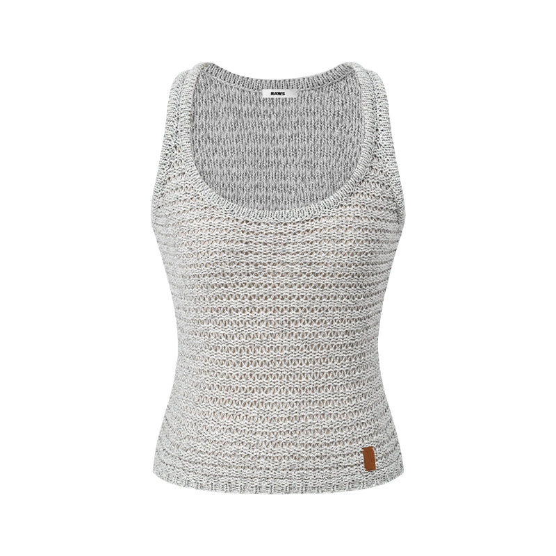 Fishnet Crochet Tank
