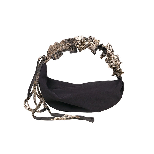 Chic Pleated Drawstring Bag