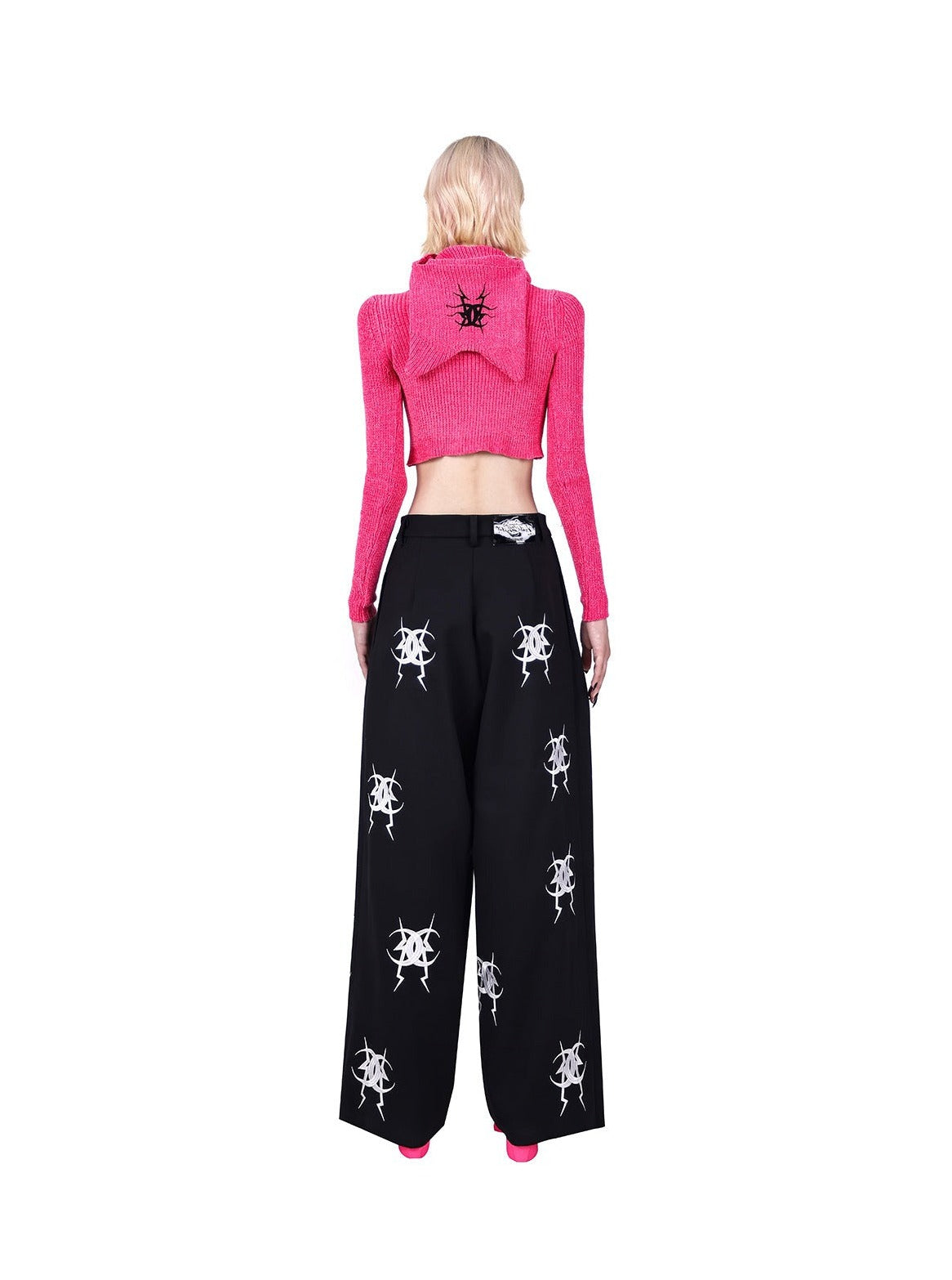 Heavy Industry Embroidered Casual Pants