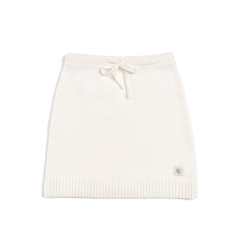 Heartbeat Dialogue Knit Skirt Set-Up