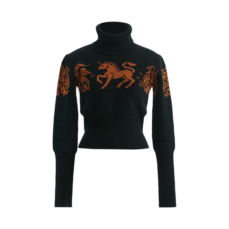 Vintage Jacquard Sweater