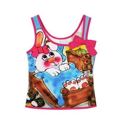 Summer Peach Heart Top