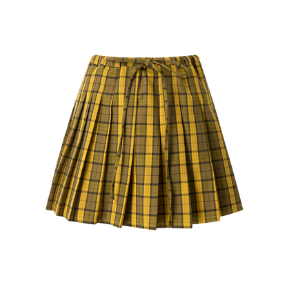 Retro Plaid Skirt
