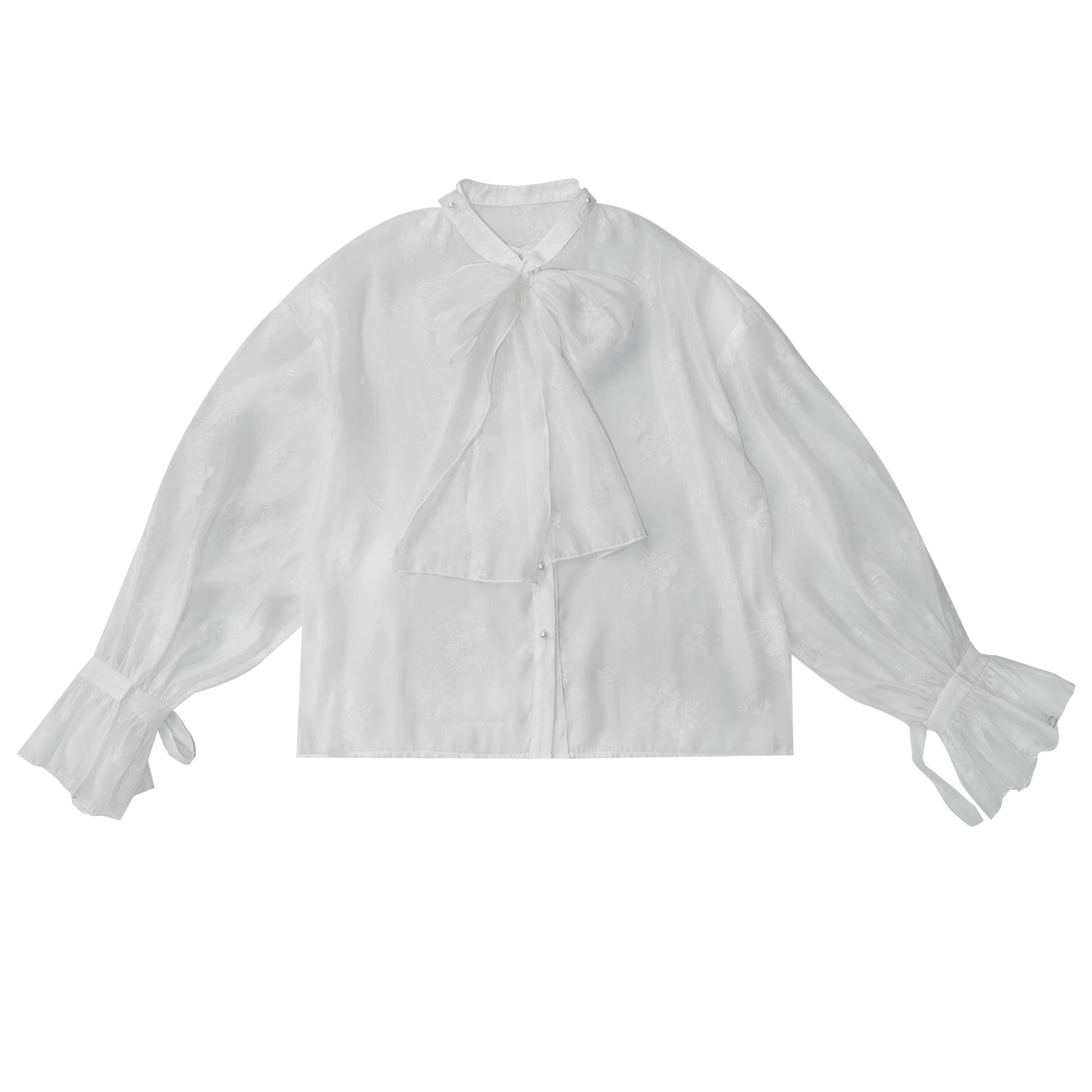 Fairy Tale Jacquard Puff Shirt