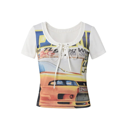 Patchwork Racing Tee