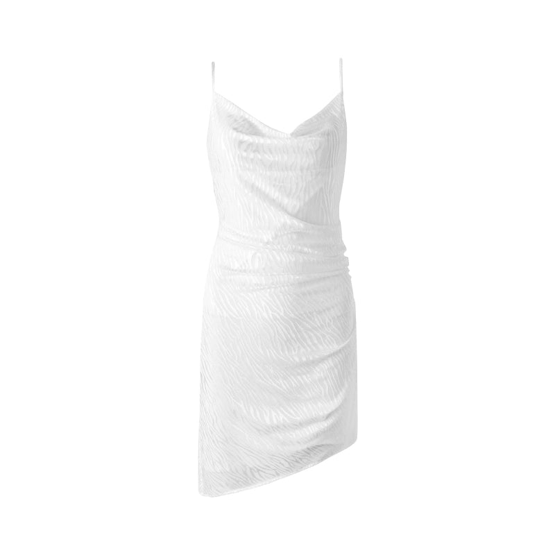 Sparkling Zebra Swing Dress