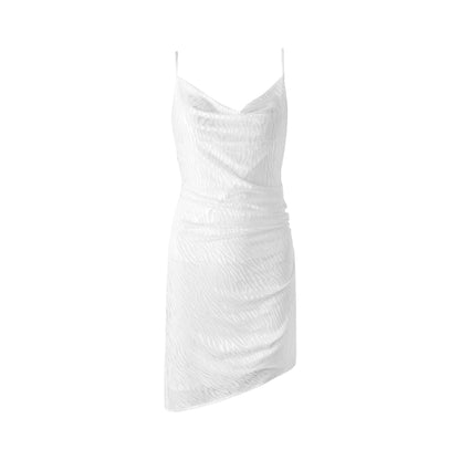 Sparkling Zebra Swing Dress