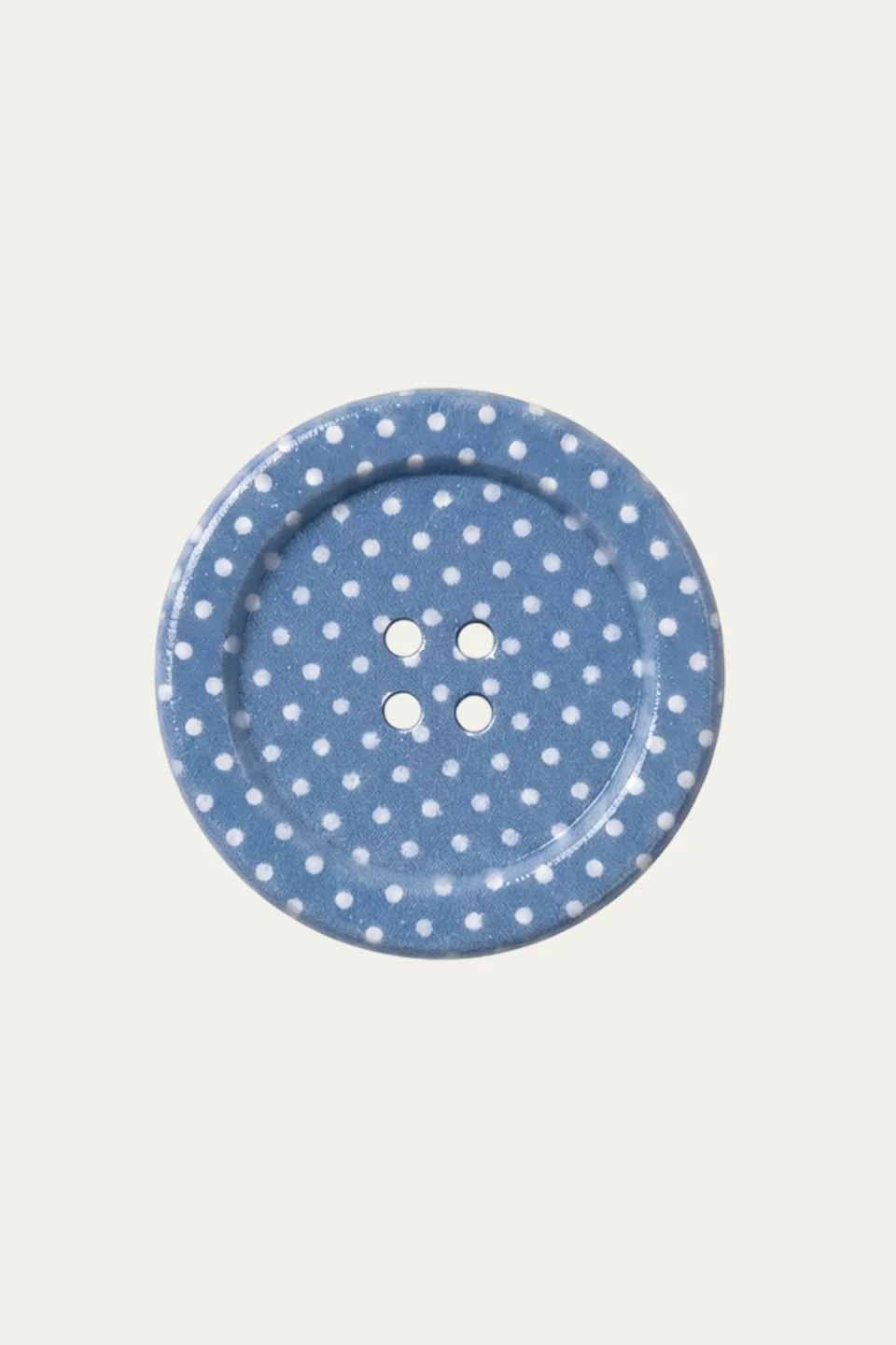 Plaid Polka Dot Button Hairpin