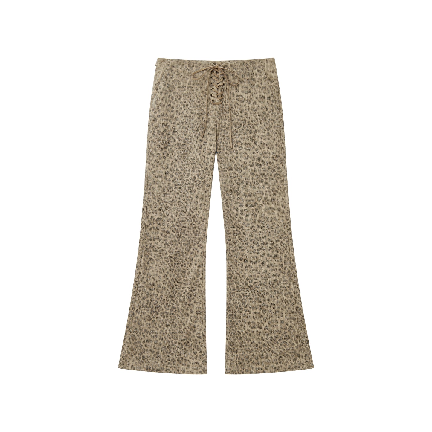 Gentle Corduroy Flared Pants