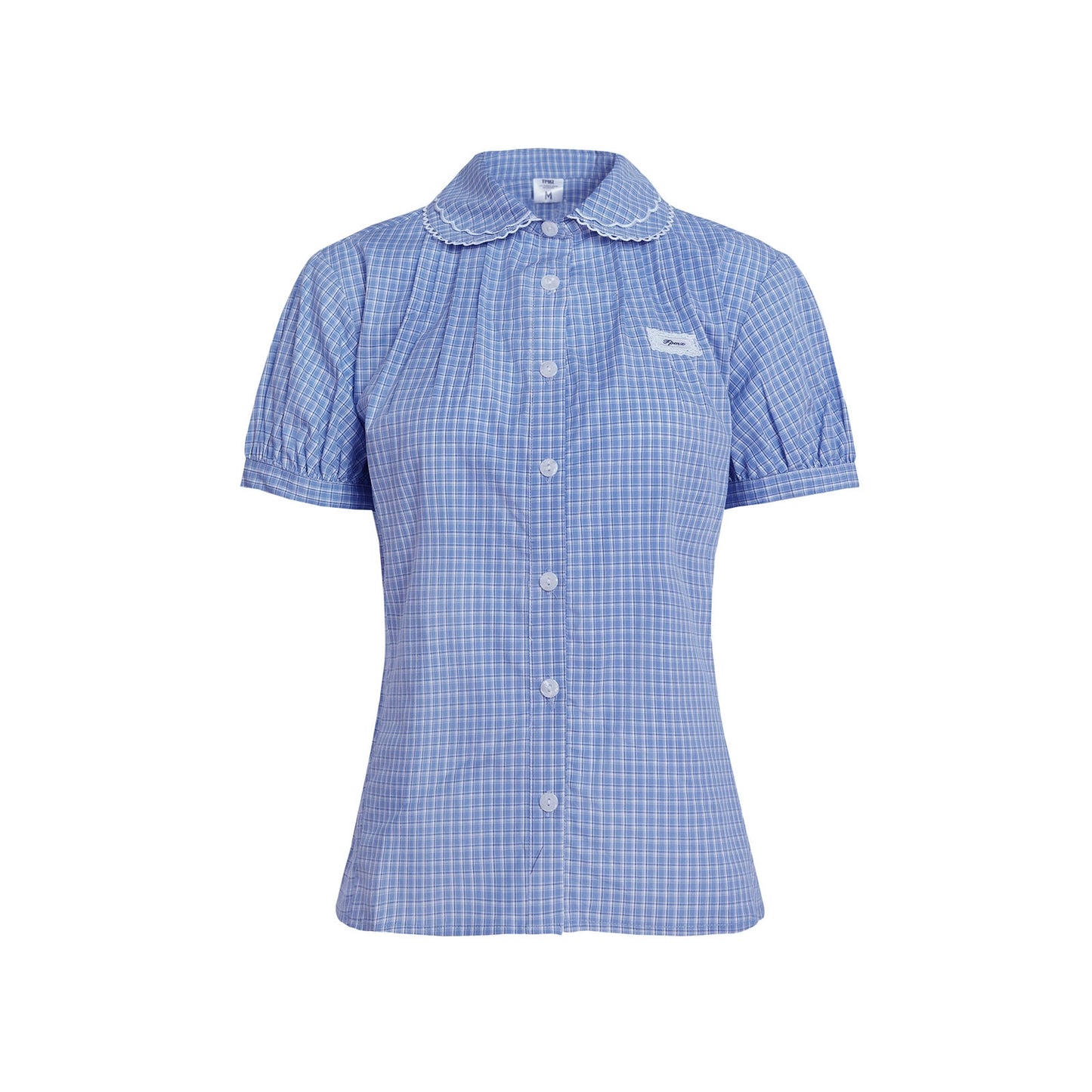 Layered Lace Short Sleeve Shirt Set-Up