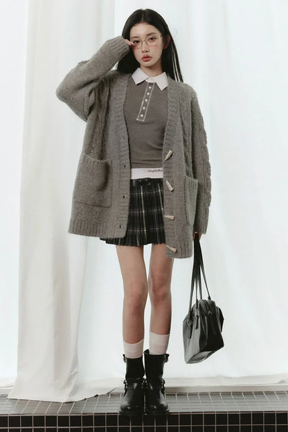 Intellectual Gray Collegiate Coat