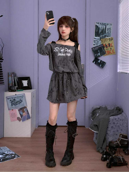 Punk style cool dress