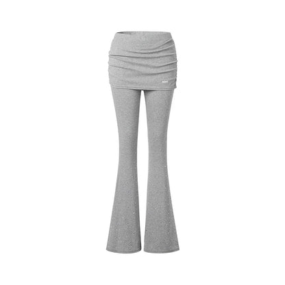 Glitzernde Strass-Strickhose