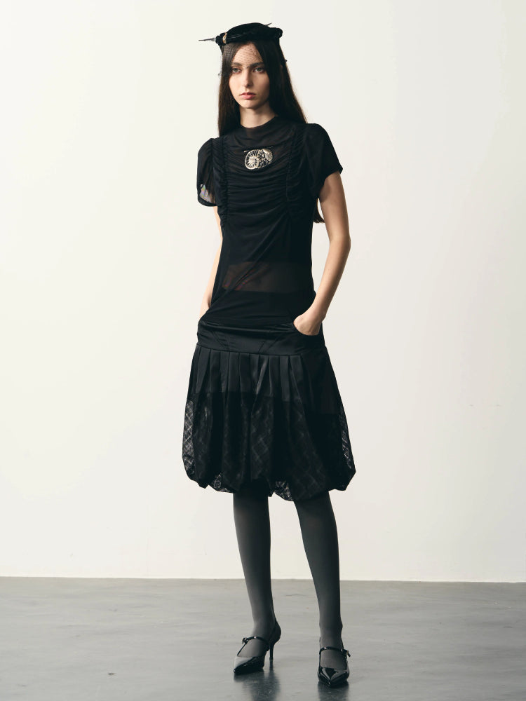 Mesh tutu skirt