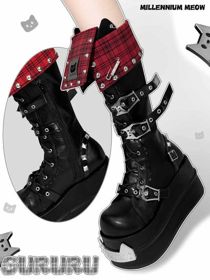 Platform night fashion boots