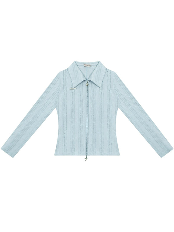 Long sleeve zipper shirt