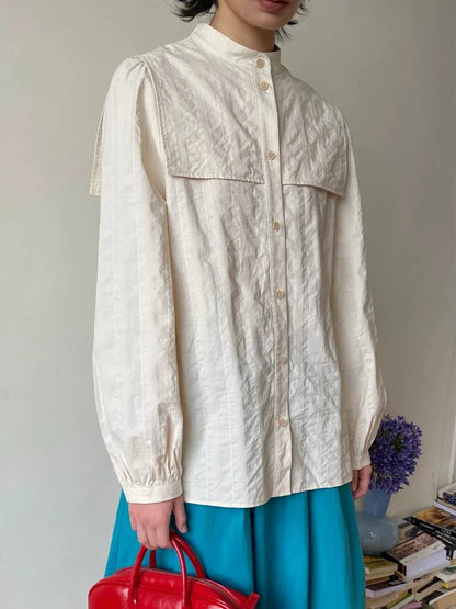 Summer retro loose shirt