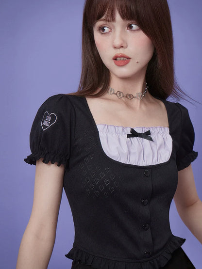 Sweet short t-shirt top