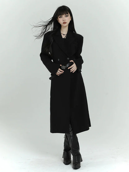 Mid-length Trench Coat Jacket